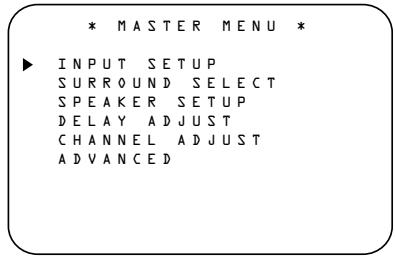 HARMAN KARDON AVR 230 - Making Configuration Adjustments - 1