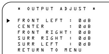HARMAN KARDON AVR 3000 - Manual Output Level Adjustment - 1