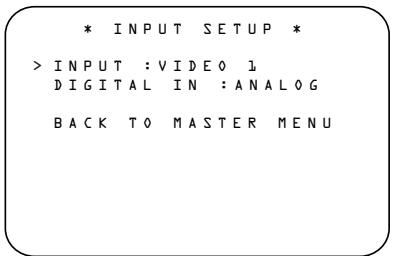 HARMAN KARDON AVR 330 - Input Setup - 1