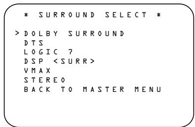 HARMAN KARDON AVR 330 - Surround Setup - 1