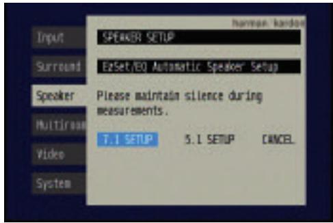 HARMAN KARDON AVR 347 - Configure the AVR 347 Using EzSet/EQ - 4