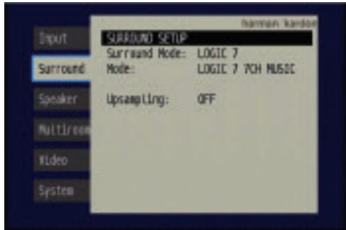 HARMAN KARDON AVR 347 - Selecting a Surround Mode - 4