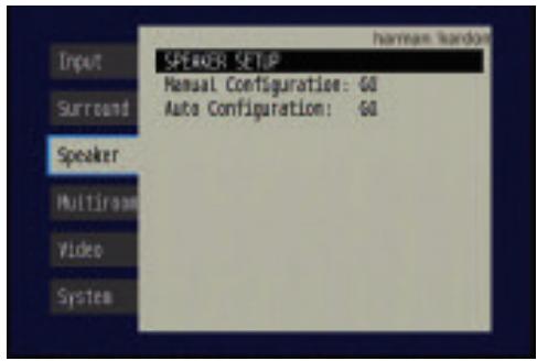 HARMAN KARDON AVR 347 - Configure the AVR 347 Using EzSet/EQ - 2