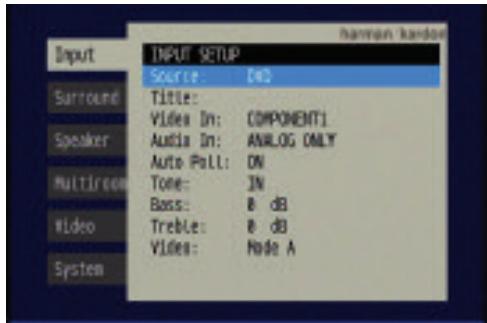 HARMAN KARDON AVR 347 - Using the On-Screen Menu System - 3
