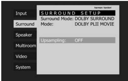 HARMAN KARDON AVR 350 - Night Mode Settings - 2