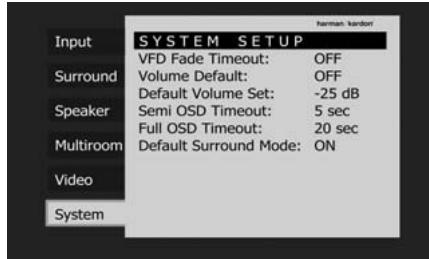 HARMAN KARDON AVR 350 - Front-Panel-Display Fade - 1