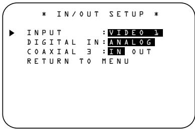 HARMAN KARDON AVR 4000 - Input Setup - 2