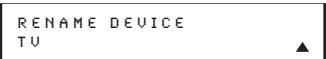 HARMAN KARDON AVR 430 - Renaming a Device - 3