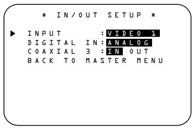 HARMAN KARDON AVR 4500 - Input Setup - 1