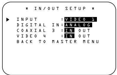 HARMAN KARDON AVR 5500 - Input Setup - 1