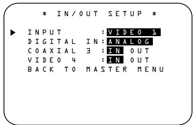 HARMAN KARDON AVR 5550 - Input Setup - 1