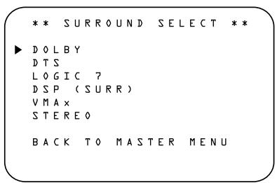 HARMAN KARDON AVR 5550 - Surround Setup - 1