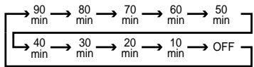 HARMAN KARDON AVR 5550 - Using the Sleep Timer - 1