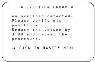 HARMAN KARDON AVR 635 - Using EzSet/EQ - 6