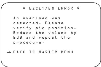 HARMAN KARDON AVR 645 - Using EzSet/EQ - 6