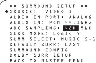 HARMAN KARDON AVR 645 - Surround Setup - 1