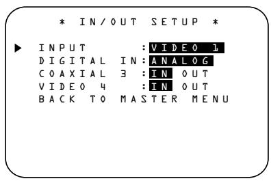HARMAN KARDON AVR 7500 - Input Setup - 1