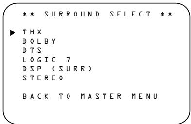 HARMAN KARDON AVR 8500 - Surround Setup - 1