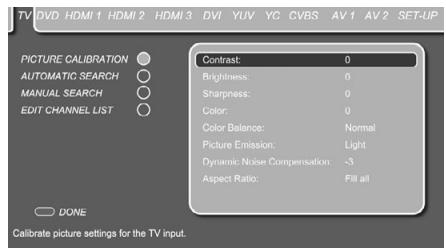 HARMAN KARDON DL 232EX - Picture Calibration - 2