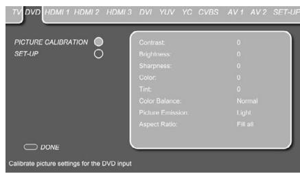 HARMAN KARDON DL 240HD - Picture Calibration - 1