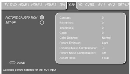 HARMAN KARDON DL 240HD - Component (YUV), YC (S-Video), CVBS (Composite), AV 1 (SCART) and AV 2 (SCART) Set Up - 1