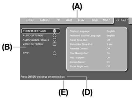 HARMAN KARDON DL 240HD - General Functionality of the User Interface - 1