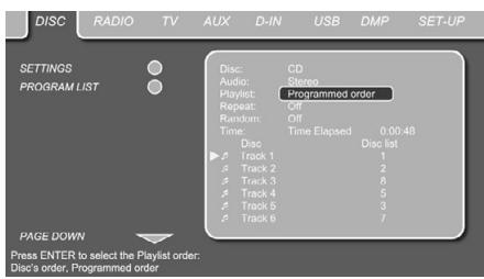 HARMAN KARDON DL 240HD - Programmed Play - 1