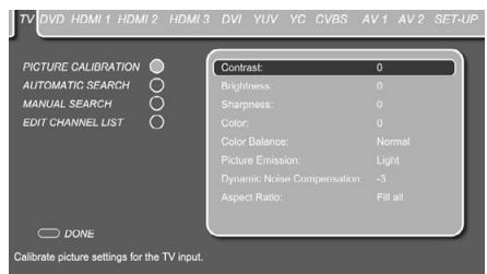 HARMAN KARDON DL 646HD - Picture Calibration - 2