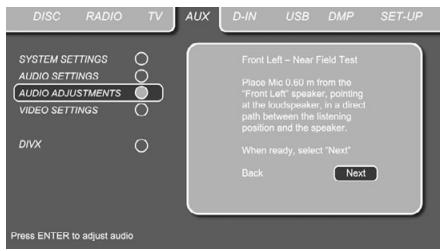 HARMAN KARDON DL 646HD - Automated Speaker Setup Using EzSet/EQ - 7