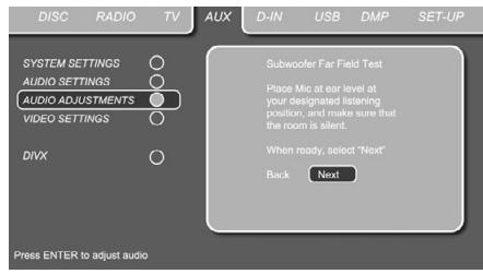 HARMAN KARDON DL 646HD - Automated Speaker Setup Using EzSet/EQ - 9