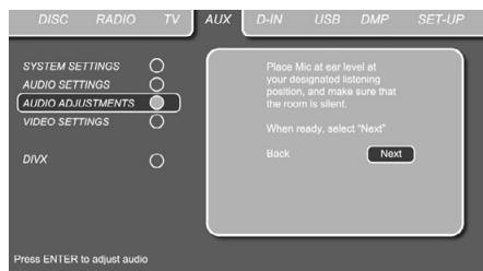 HARMAN KARDON DL 646HD - Automated Speaker Setup Using EzSet/EQ - 2