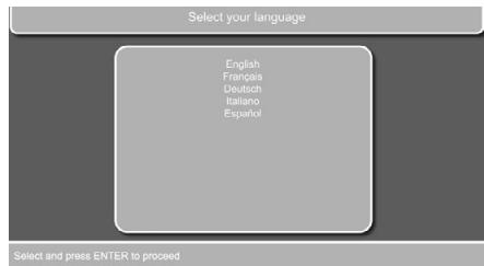 HARMAN KARDON DL 646HD - Selection of country for the sorting sequence - 1