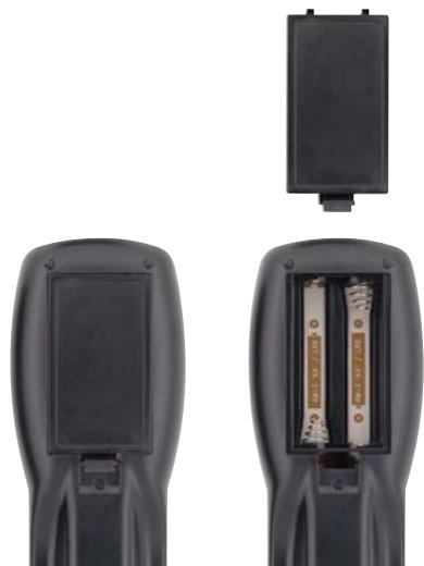 HARMAN KARDON DMC 1000 - Step Nine – Insert Batteries in Remote - 1