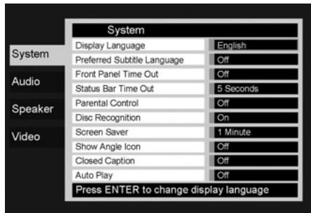 HARMAN KARDON DMC 250 - System Settings - 2