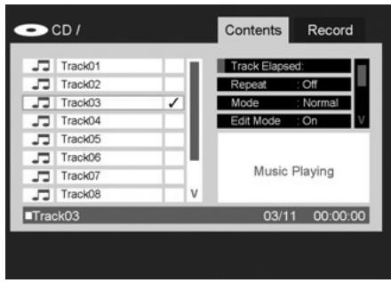 HARMAN KARDON DMC 250 - Programming a Playlist From an Audio CD or Data Source - 3
