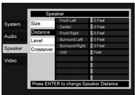 HARMAN KARDON DMC 250 - Speaker Settings - 3