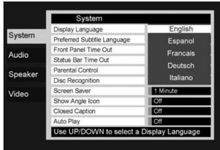 HARMAN KARDON DMC 250 - System Settings - 3