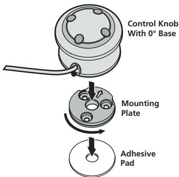 HARMAN KARDON DRIVE + PLAY [HK-DP1EU] - Installing the Control Knob (continued) - 1
