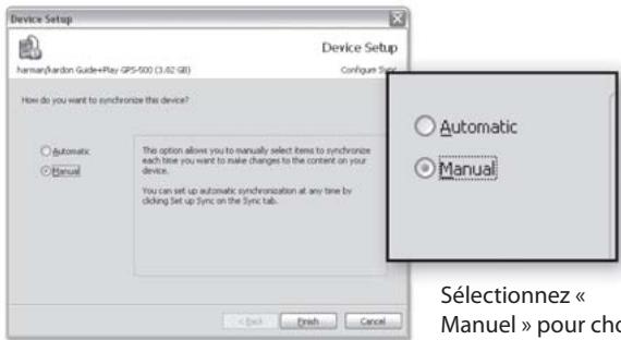 HARMAN KARDON GPS-200 (ITALY) [GPS-200IT] - Préparation du gps-200 pour la synchronisation - 1