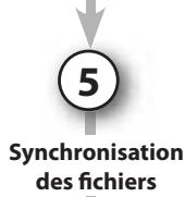 HARMAN KARDON GPS-810 [GPS-810EU] - Synchronisation des fichiers multimédias - 3