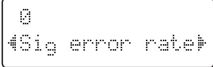 HARMAN KARDON TU 970 - Signal Error Rate - 1