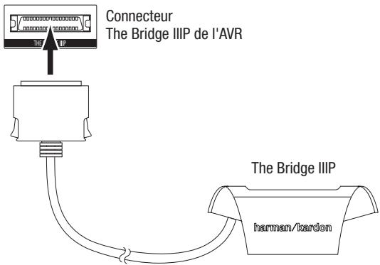 HARMAN KARDON AVR 265 - Brancher le bridge IIIP - 1