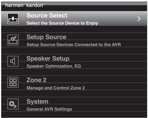 HARMAN KARDON AVR 265 - Configurer l'avr pour vos enceintes - 2