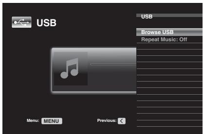 HARMAN KARDON AVR 265 - Important: ne connectez pas un ordinateur personnel ou un périphérique au port USB. les concentrateurs USB et les lecteurs multicartes ne sont pas supportés. - 1