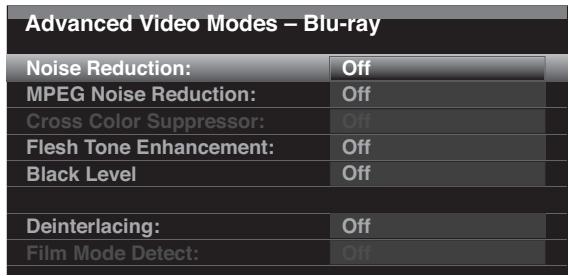 HARMAN KARDON AVR 265 - Remarque: chaque source d'entrée possède ses propres modes vidéo. - 1