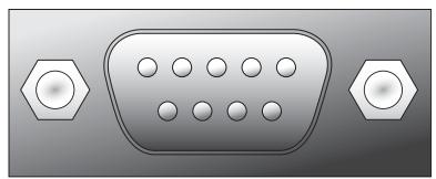 HARMAN KARDON AVR 265 - Connecteur rs-232 - 1