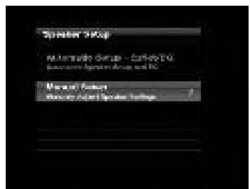 HARMAN KARDON AVR 355 - Troisième étape – Menu de la configuration manuelle - 1