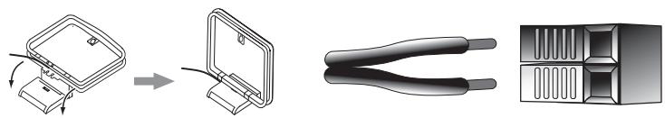HARMAN KARDON AVR 3650 - Connexions radio - 2