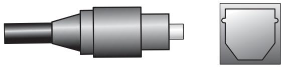 HARMAN KARDON AVR 3650 - Connexions audio numérique - optique - 1