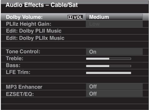 HARMAN KARDON AVR 3650 - Volume dolby - 1